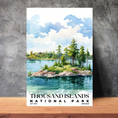 Thousand Islands National Park Poster | S04