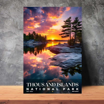 Thousand Islands National Park Poster | S10