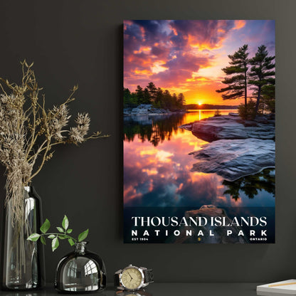 Thousand Islands National Park Poster | S10