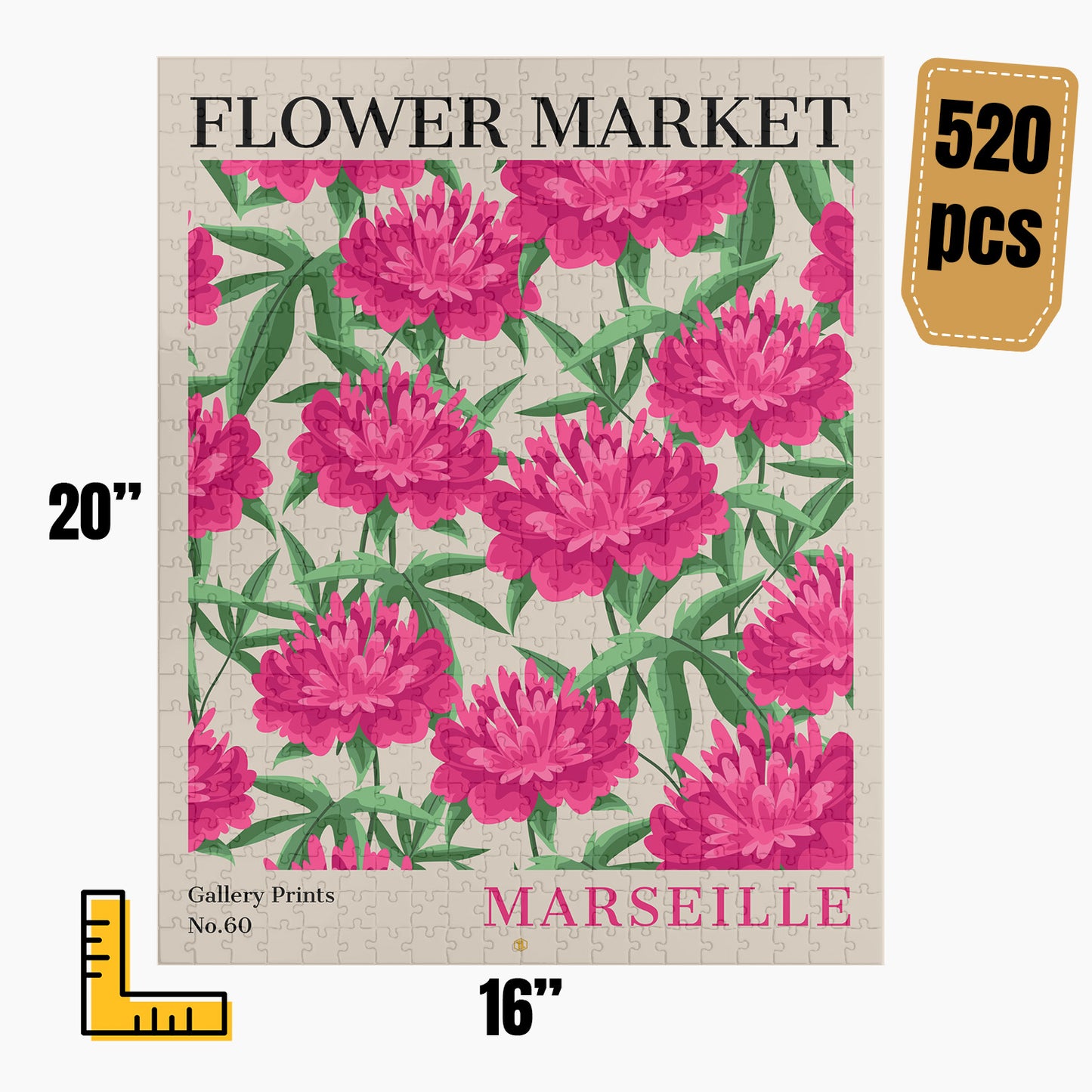 Marseille Flower Market Puzzle | S02