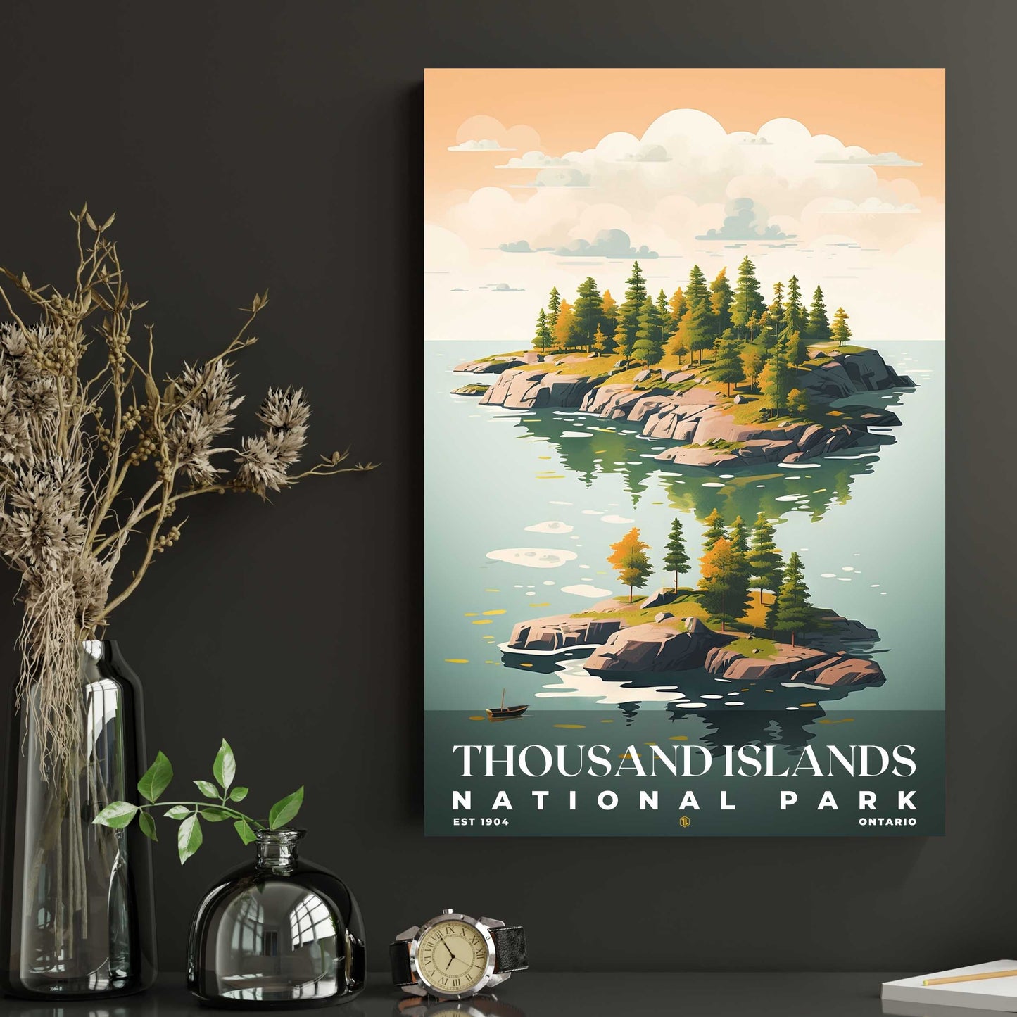 Thousand Islands National Park Poster | S03