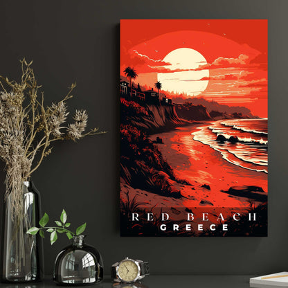 Red Beach Poster | S01