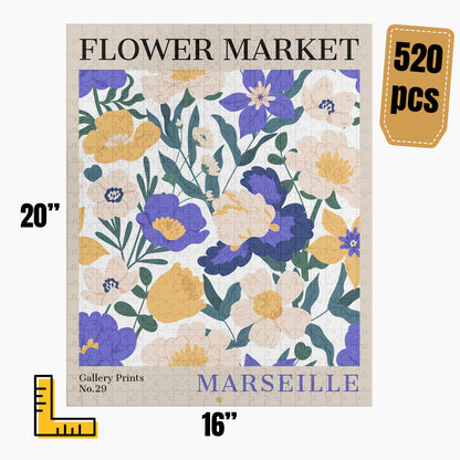 Marseille Flower Market Puzzle | S01