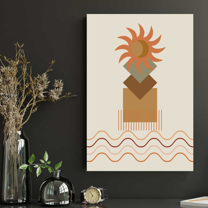 Boho Abstract Poster #02 | S01