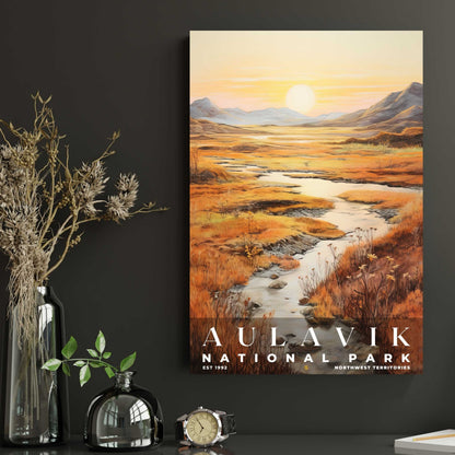 Aulavik National Park Poster | S02