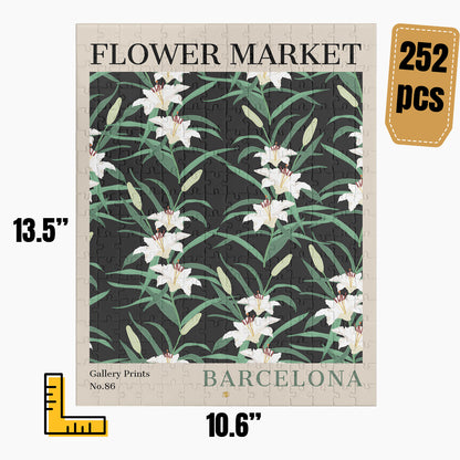 Barcelona Flower Market Puzzle | S02