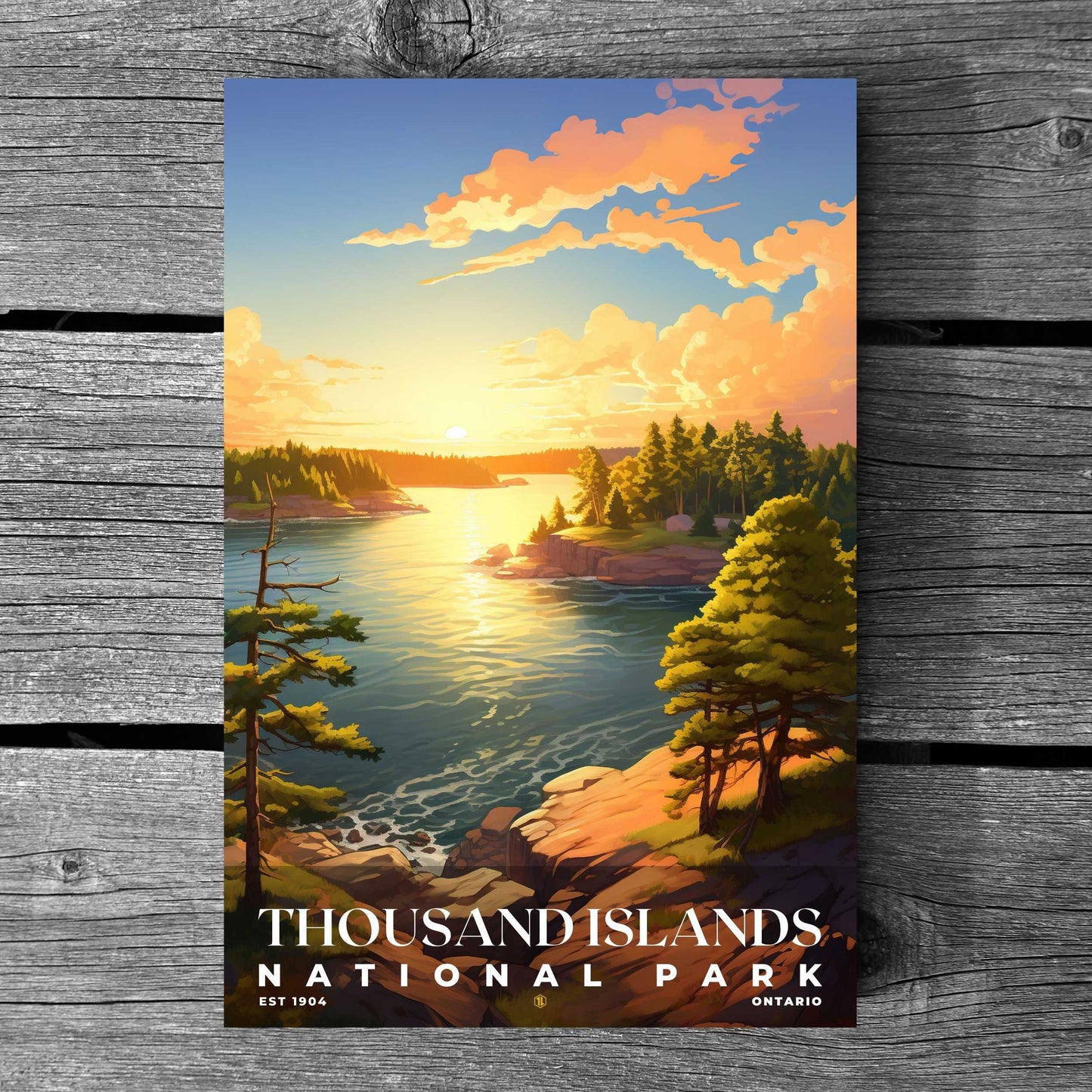 Thousand Islands National Park Poster | S07