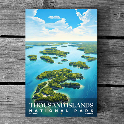 Thousand Islands National Park Poster | S02