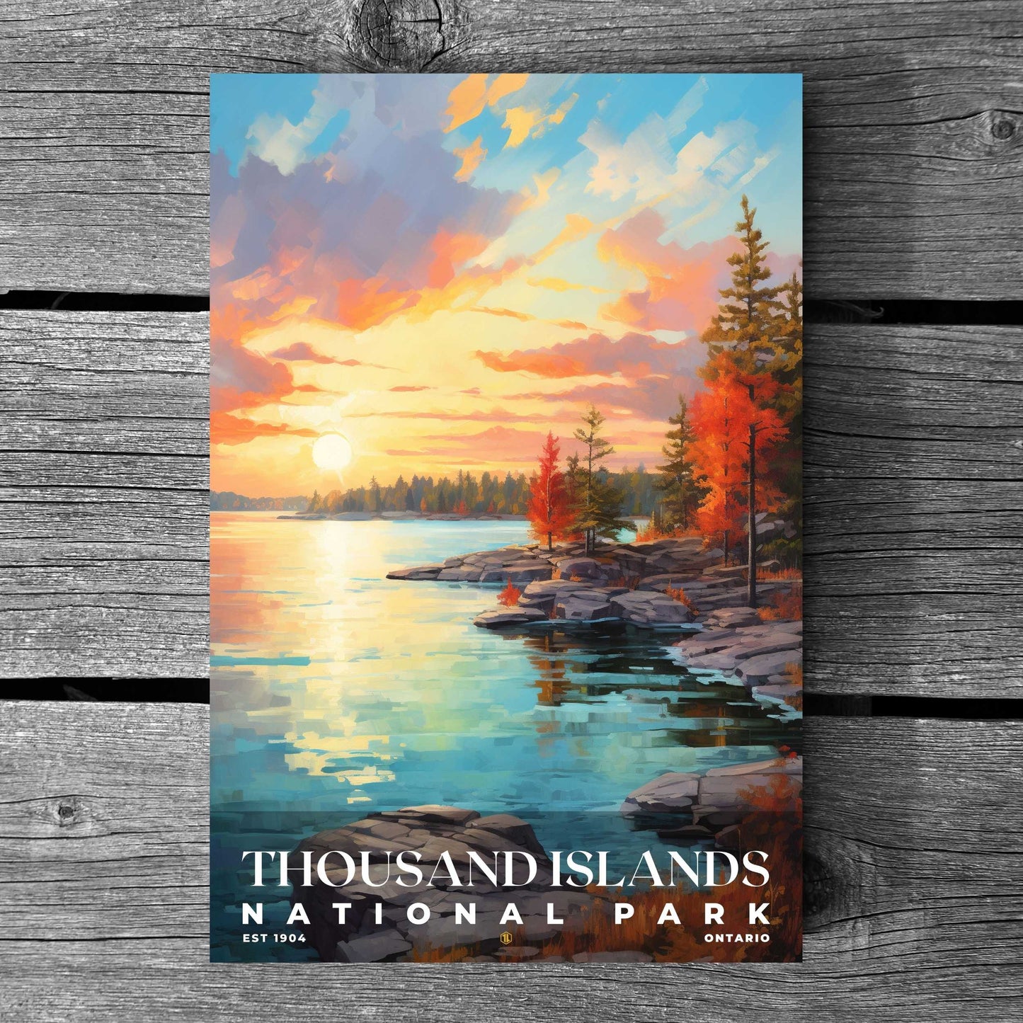 Thousand Islands National Park Poster | S06