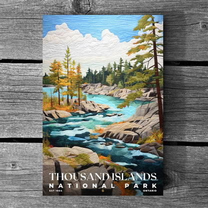 Thousand Islands National Park Poster | S09