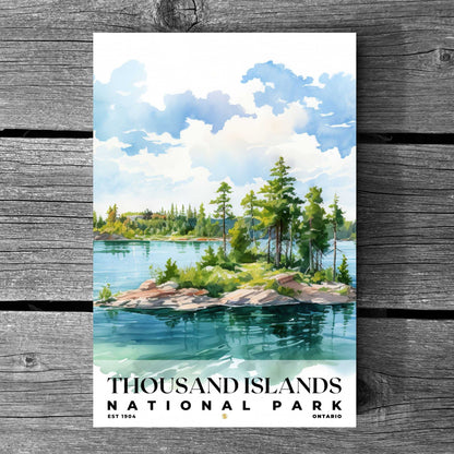 Thousand Islands National Park Poster | S04