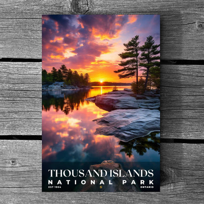 Thousand Islands National Park Poster | S10