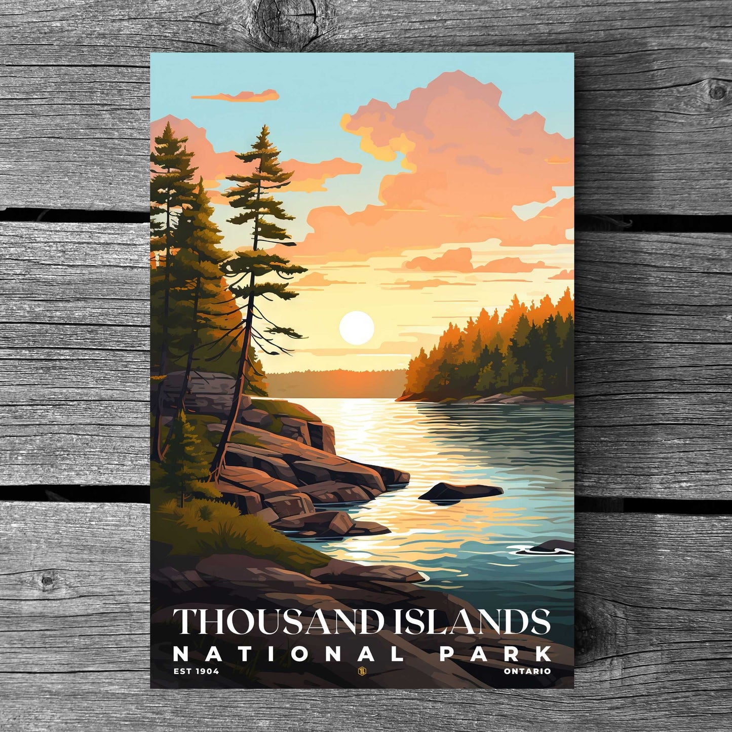 Thousand Islands National Park Poster | S05