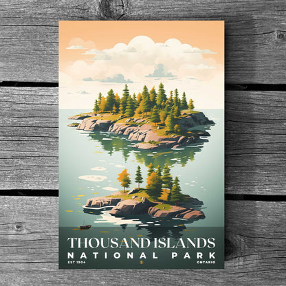 Thousand Islands National Park Poster | S03