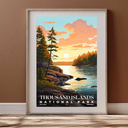 Thousand Islands National Park Poster | S05