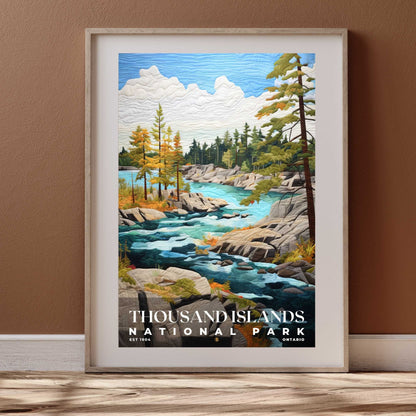 Thousand Islands National Park Poster | S09