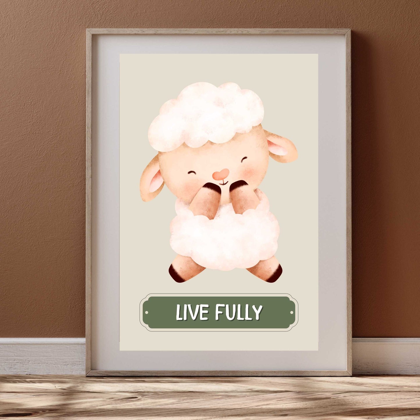 Live Fully Sheep Poster | S01