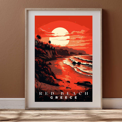 Red Beach Poster | S01