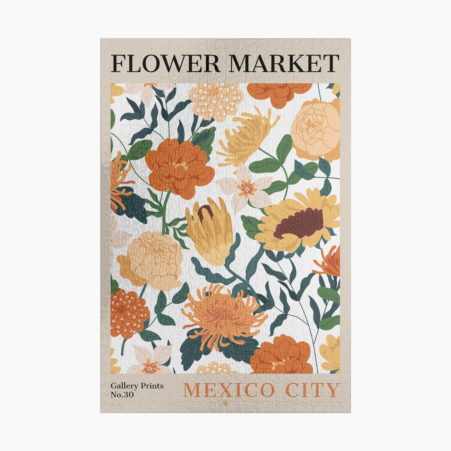 Mexico City Flower Market Puzzle | S01