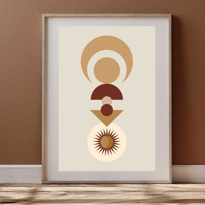 Boho Abstract Poster #16 | S01