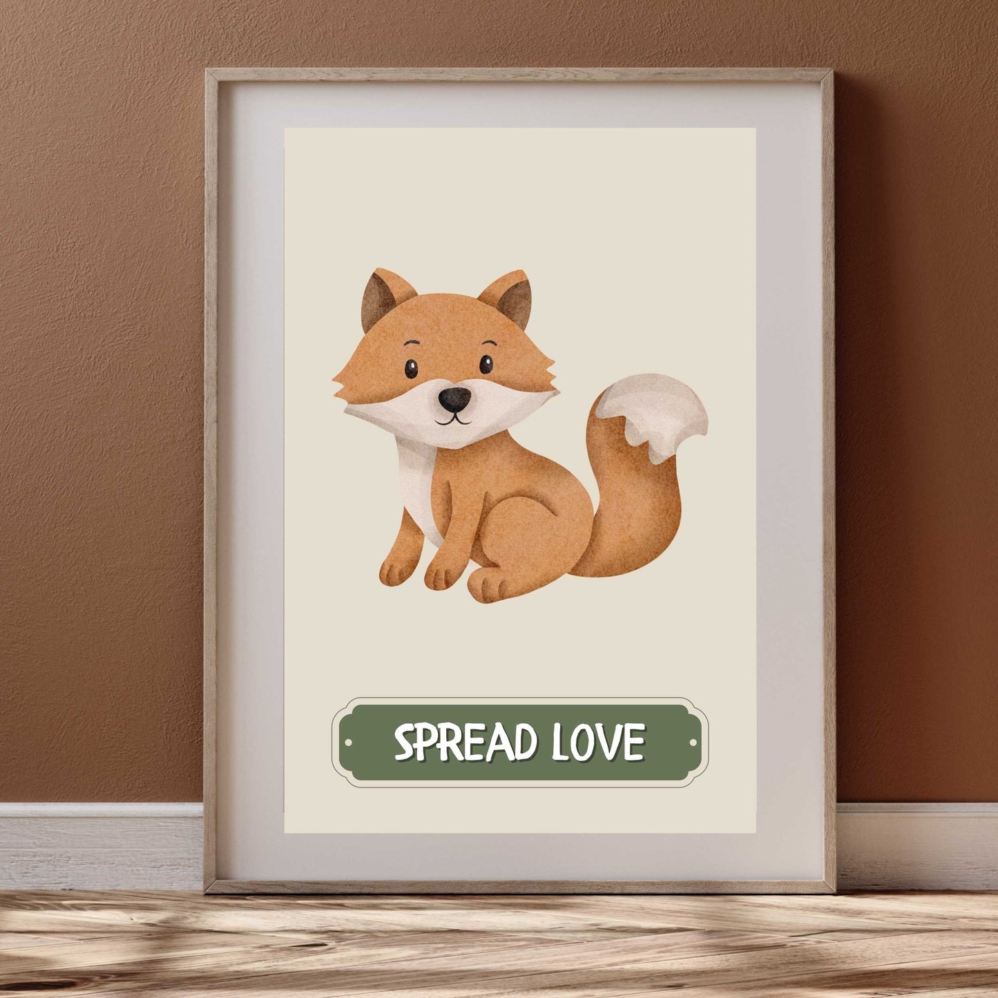 Spread Love Fox Poster | S01