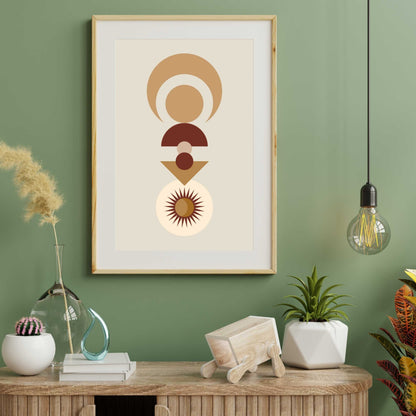 Boho Abstract Poster #16 | S01