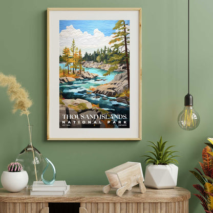 Thousand Islands National Park Poster | S09