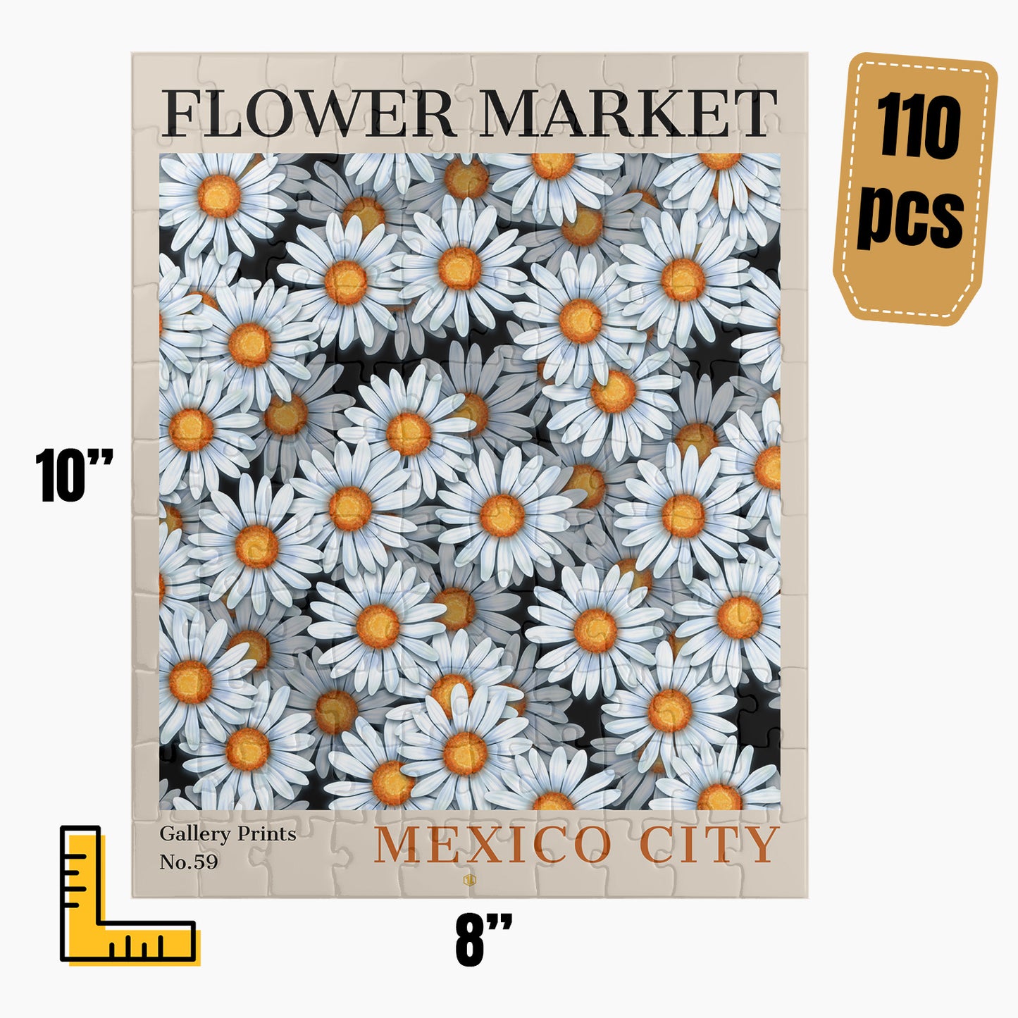 Mexico City Flower Market Puzzle | S02