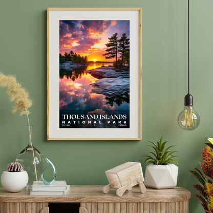 Thousand Islands National Park Poster | S10