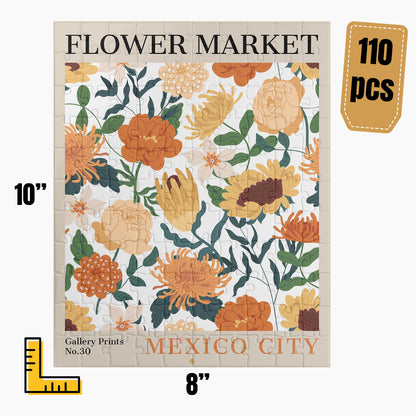 Mexico City Flower Market Puzzle | S01