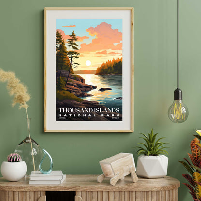 Thousand Islands National Park Poster | S05