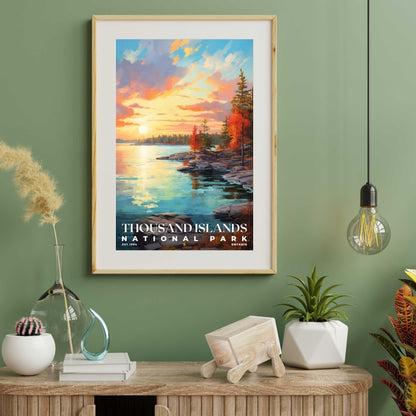 Thousand Islands National Park Poster | S06