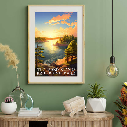 Thousand Islands National Park Poster | S07