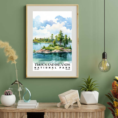 Thousand Islands National Park Poster | S04