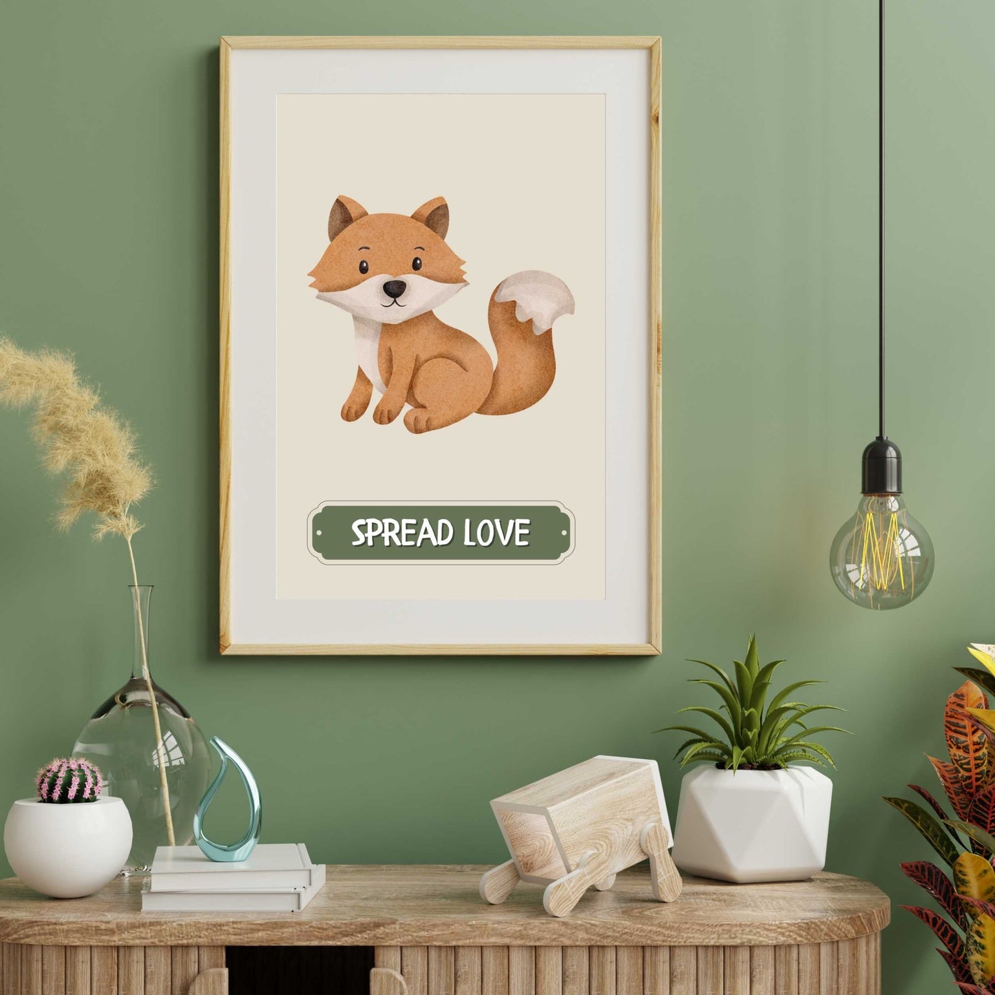 Spread Love Fox Poster | S01