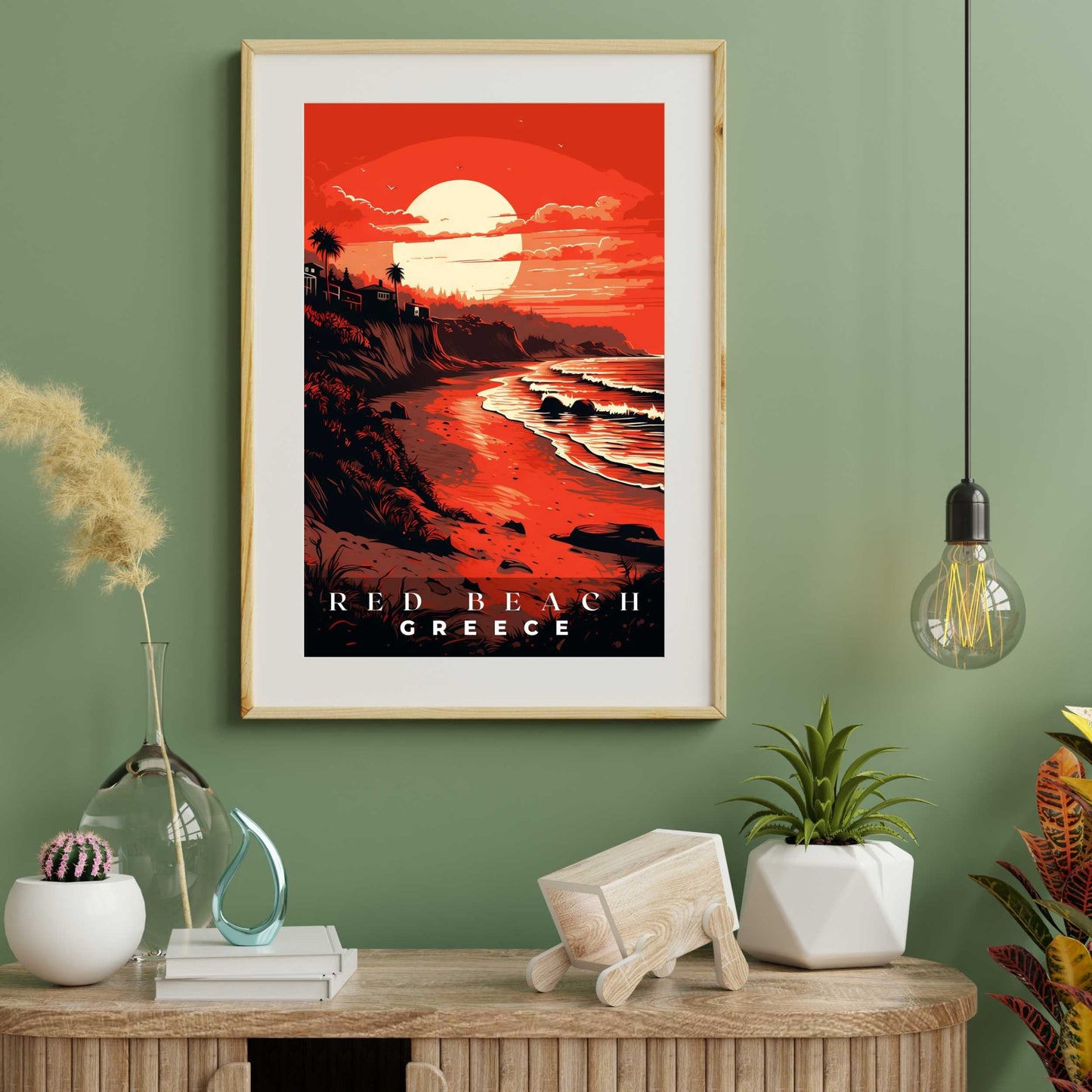 Red Beach Poster | S01