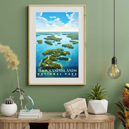 Thousand Islands National Park Poster | S02