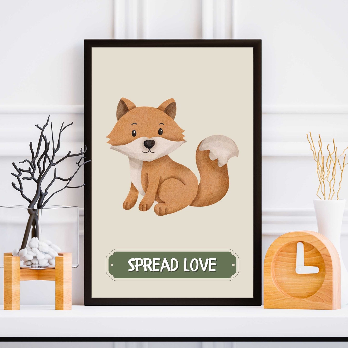 Spread Love Fox Poster | S01