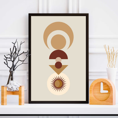 Boho Abstract Poster #16 | S01