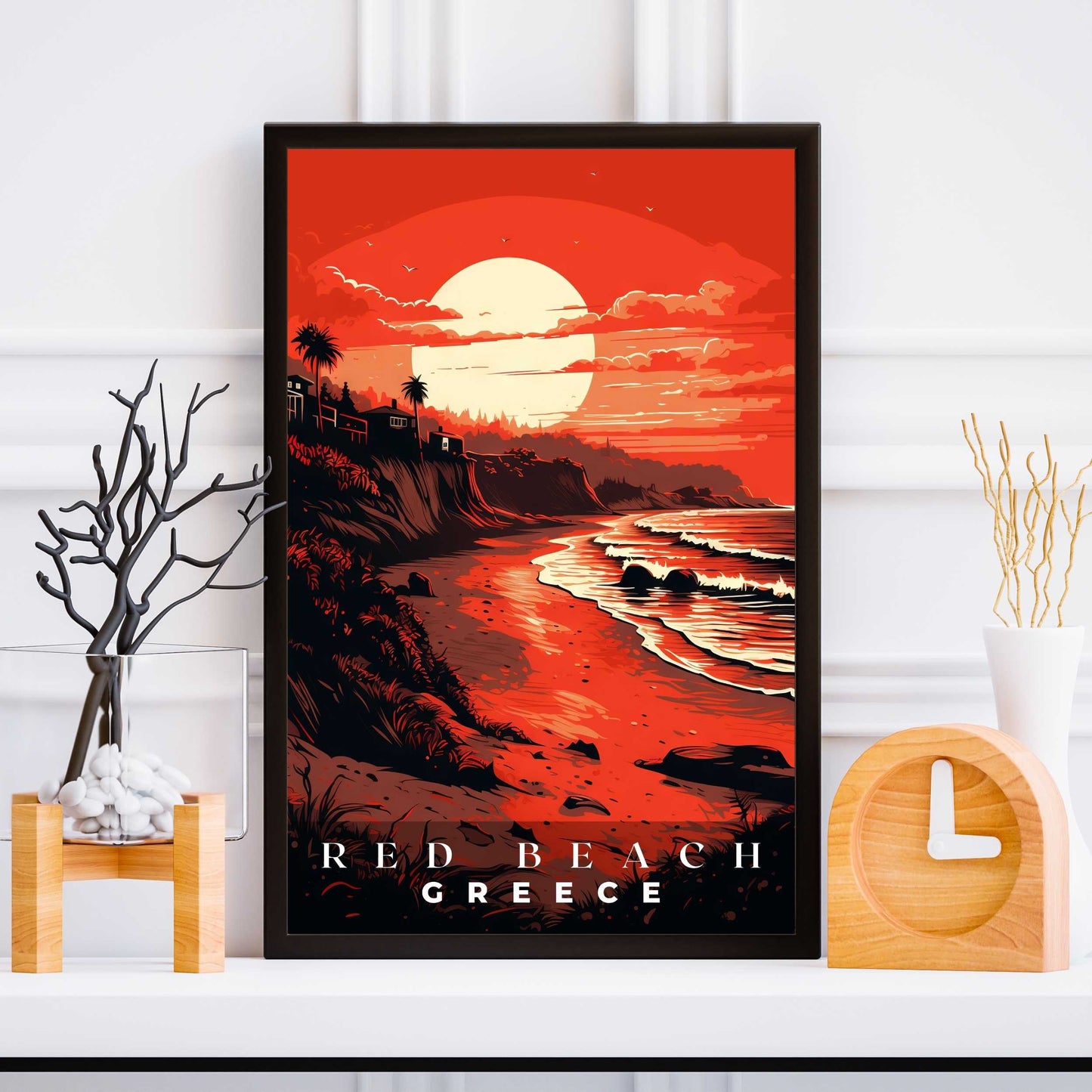 Red Beach Poster | S01