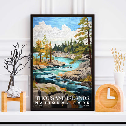 Thousand Islands National Park Poster | S09