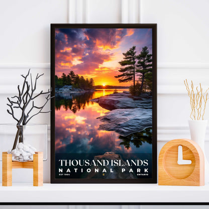 Thousand Islands National Park Poster | S10