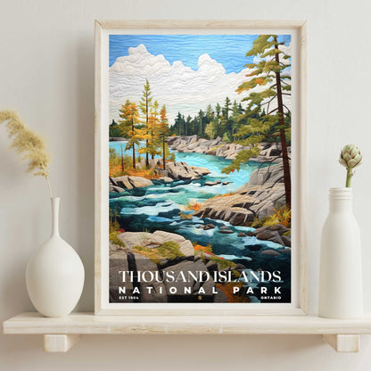 Thousand Islands National Park Poster | S09