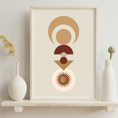 Boho Abstract Poster #16 | S01