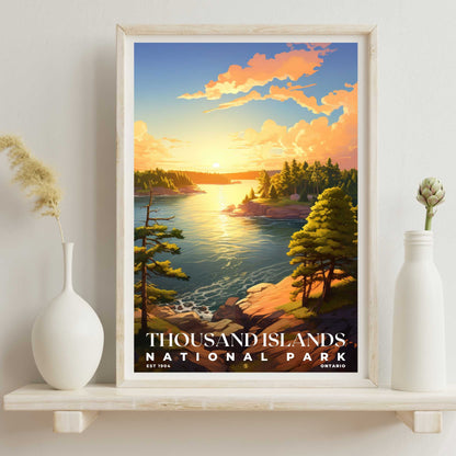 Thousand Islands National Park Poster | S07