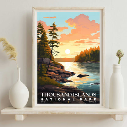 Thousand Islands National Park Poster | S05