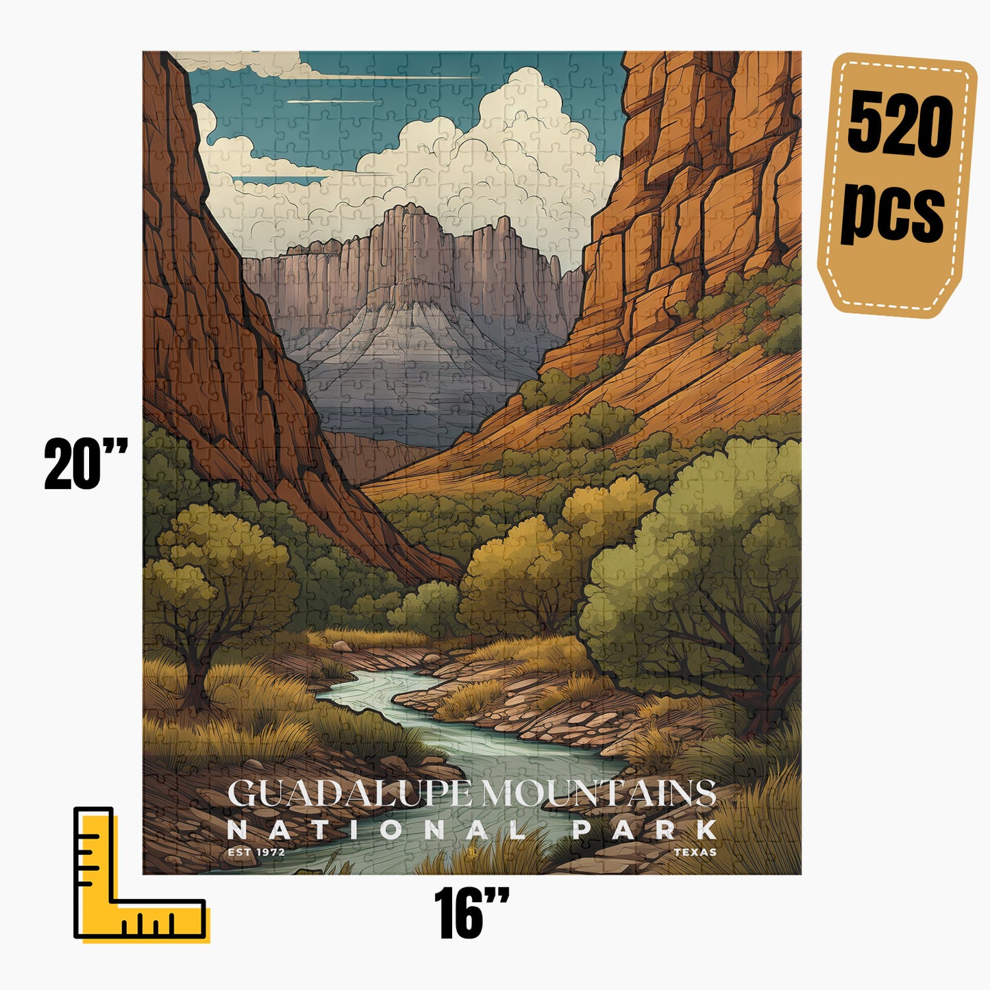 Guadalupe Mountains National Park Puzzle | S07