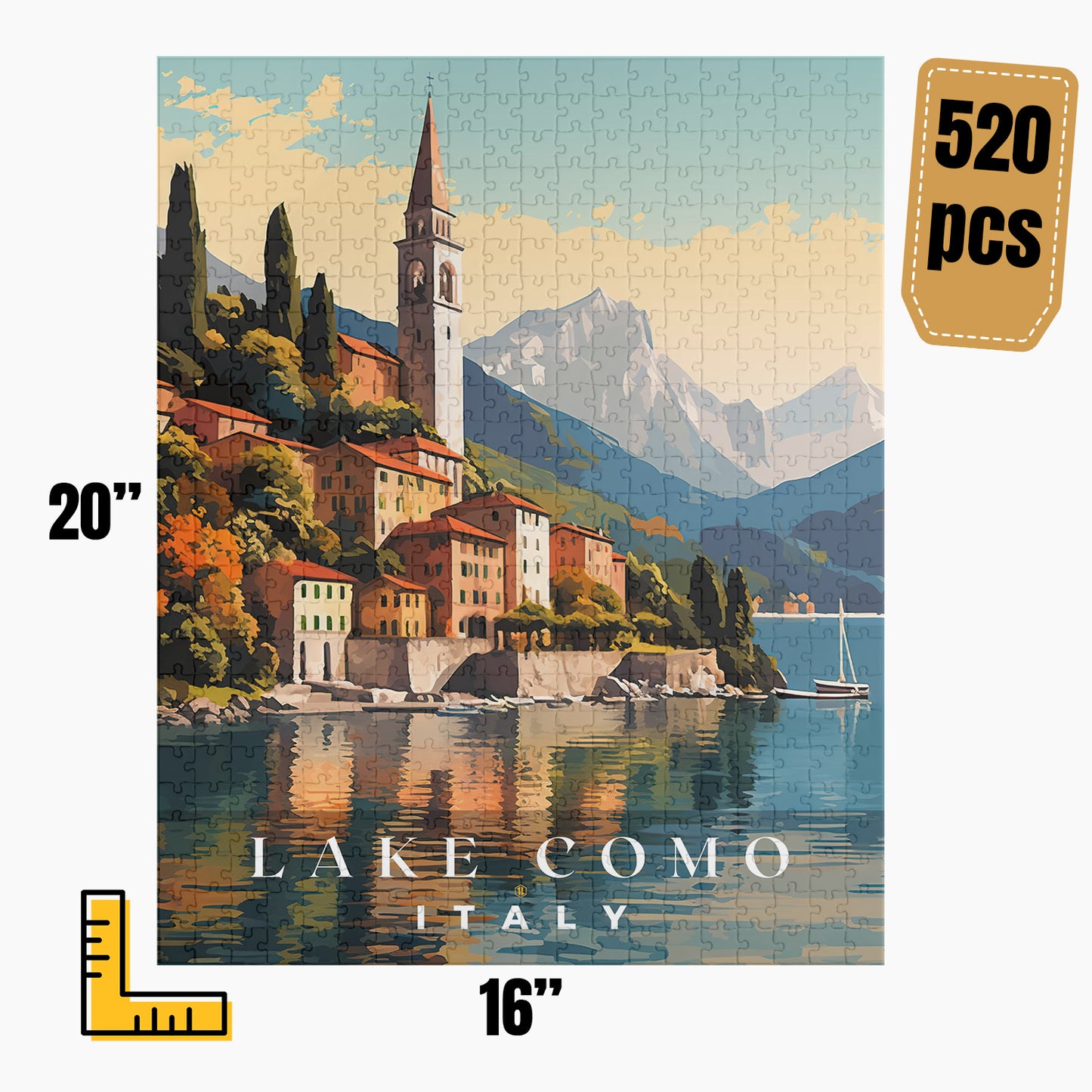 Lake Como Puzzle | S01