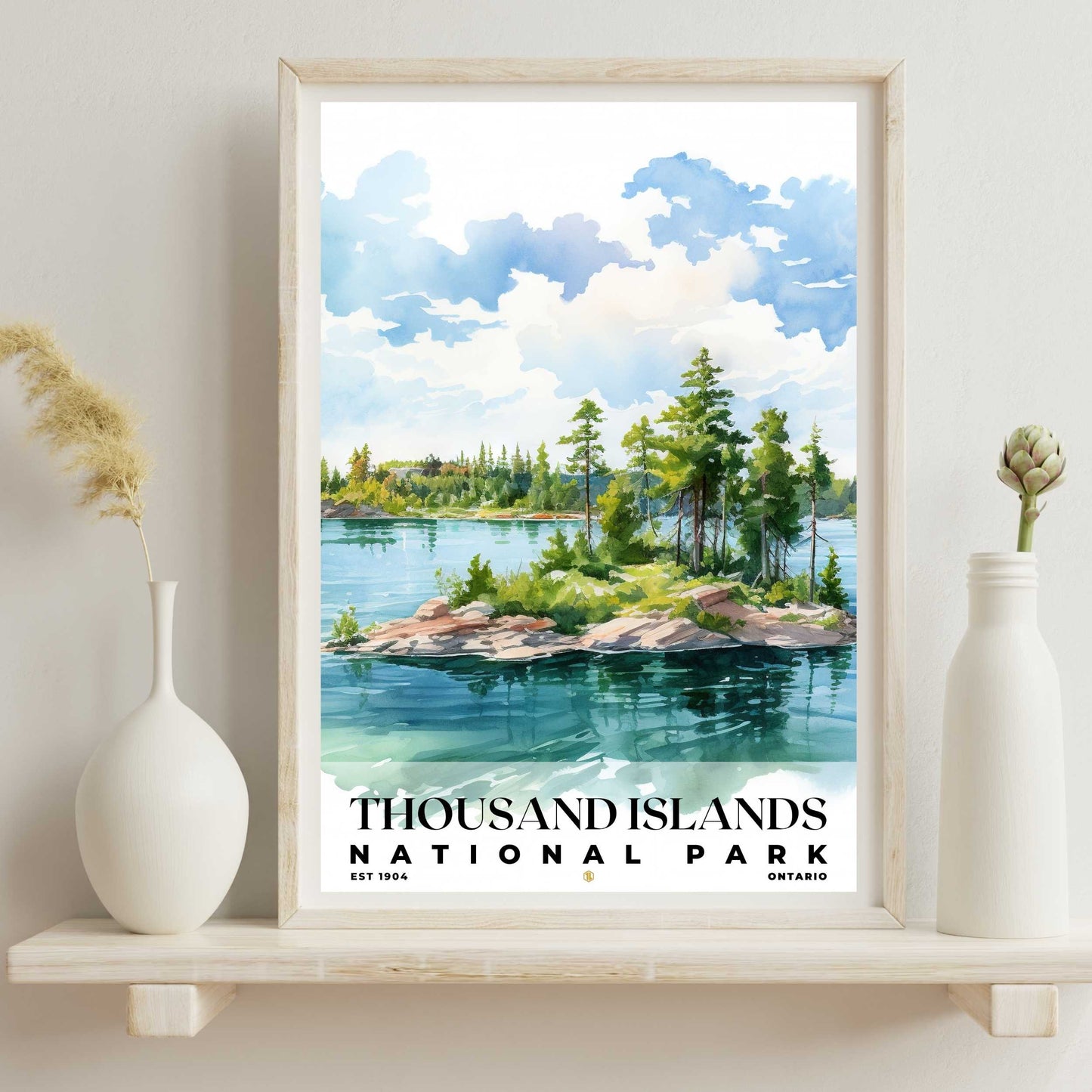 Thousand Islands National Park Poster | S04