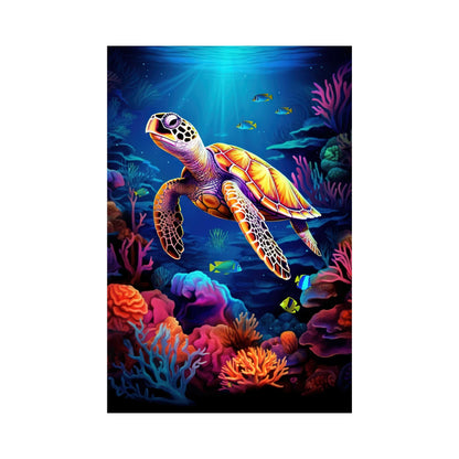 Sea turtle Poster | S01